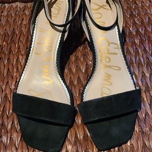 Sam Edelman Suede block heel sandal
